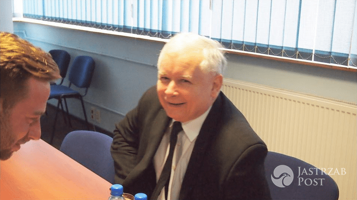 Łukasz Mężyk i Jarosław Kaczyński