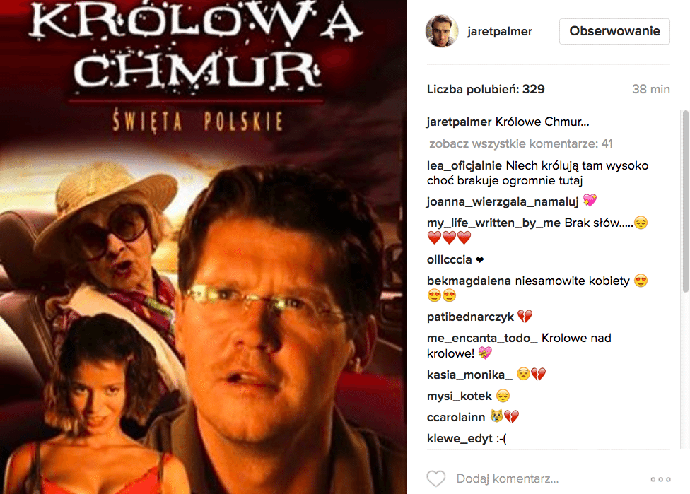 Jarosław Bieniuk pożegnał Danutę Szaflarską i Annę Przybylską