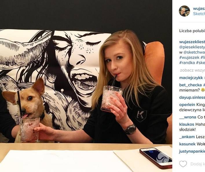 Kinga Duda na Instagramie w modnym warszawskim klubie