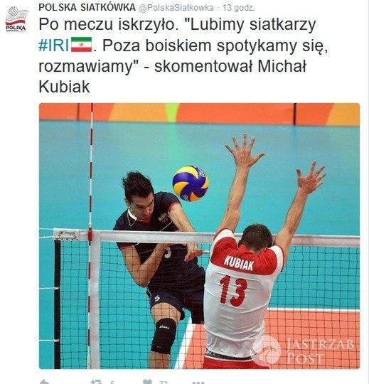 Michał Kubiak o zespole z Iranu