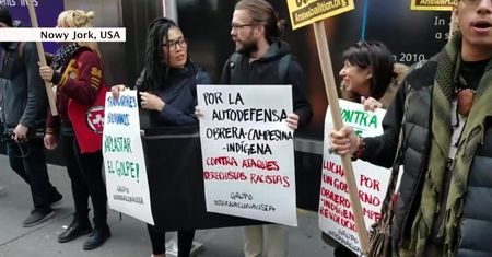 Były prezydent Boliwii E. Morales otrzymał azyl polityczny w Meksyku. W Nowym Jorku i Caracas protestowali jego zwolennicy