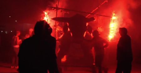 “Płonące byki w Meksyku”. Narodowy Festiwal Fajerwerków