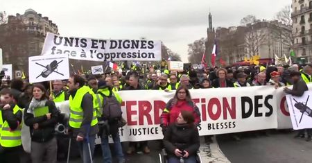 Kolejne protesty “żółtych kamizelek” we Francji. Już 12 tydzień z rzędu