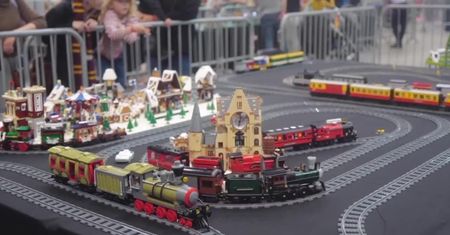 Motoryzacja zaklęta w klockach. Elektryczne pociągi, spychacze i zdalnie sterowane samochody największym hitem LEGO Building Event w Helsinkach
