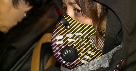 Antysmogowy protest w Rybniku. Normy stężenia pyłów w ostatnich dniach bywały przekroczone o 1000%