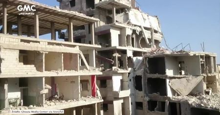 Co najmniej 270 osób zginęło w nalotach na wschodnią Gutę. Obraz zniszczeń po bombardowaniu