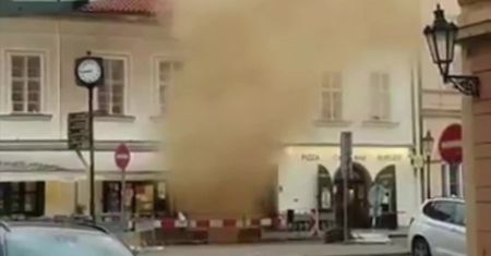 Wyciek gazu w centrum czeskiej Pragi. 500 osób zostało ewakuowanych