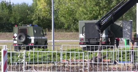 Lufa z pociskiem odnaleziona podczas prac ziemnych w Opolu