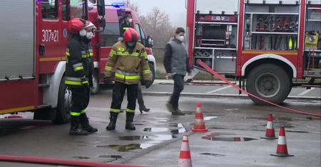 Pożar w Instytucie Centrum Zdrowia Matki Polki opanowany. Po oddymieniu pacjentki wracają do sal