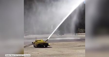 Robotyczny strażak zadebiutował w Los Angeles. Pierwszy w USA