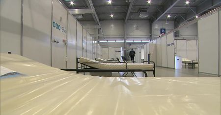Powstaje tymczasowy pawilon “covidowy” na terenie MTP w Poznaniu