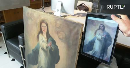 Nieudana rekonstrukcja obrazu przywodzi na myśl słynnego „Potato Jesusa”
