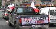 Protest przedsiębiorców w Warszawie. Skarżyli się na niewystarczającą pomoc rządu i zamrożenie gospodarki