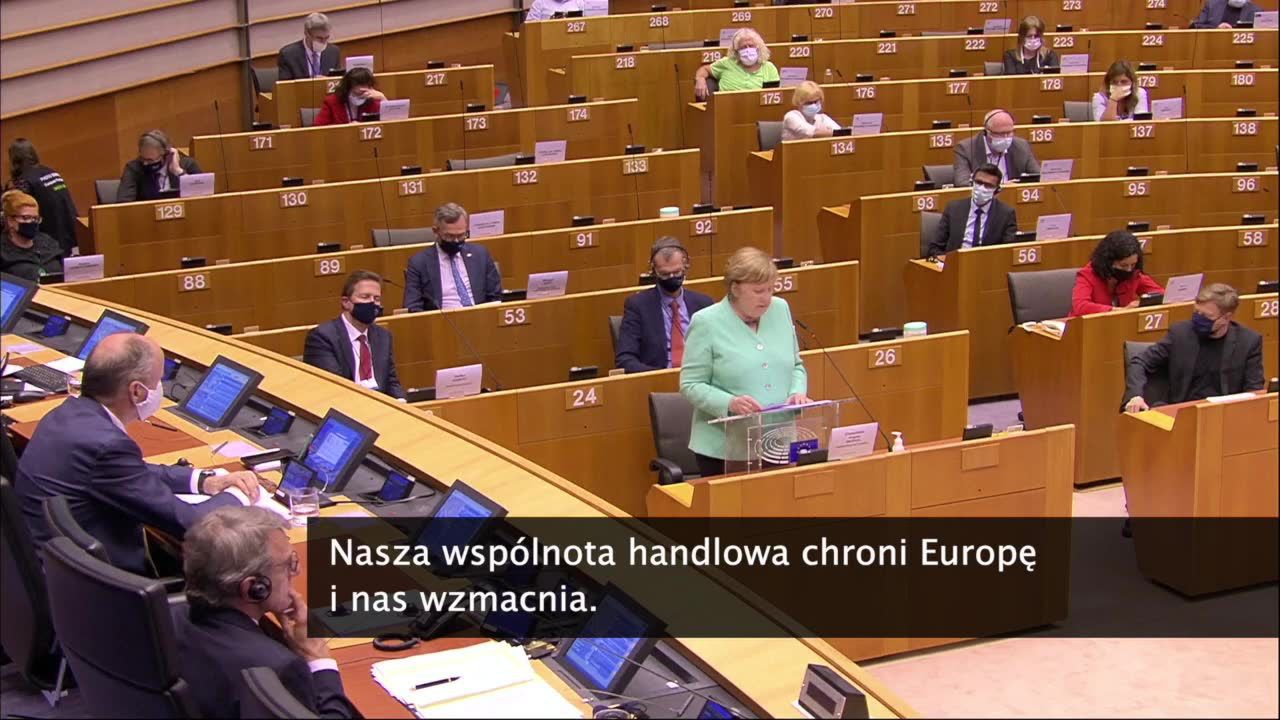 A. Merkel: Nikt nie zdoła przejść przez ten kryzys w pojedynkę. Solidarność europejska to trwała inwestycja