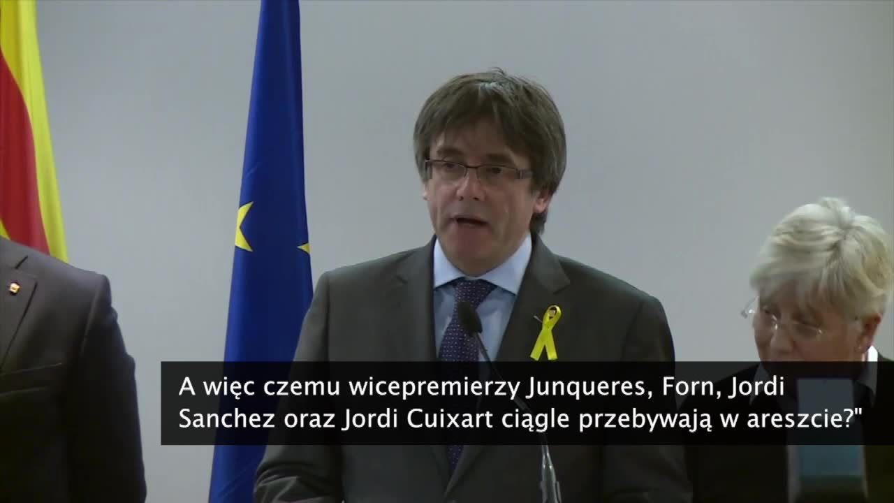 Były premier Katalonii pozostanie w Belgii, mimo cofnięcia europejskiego nakazu aresztowania