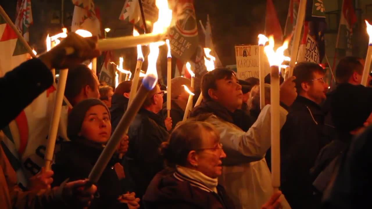 Kilkutysięczne wiece poparcia dla partii opozycyjnej na Węgrzech