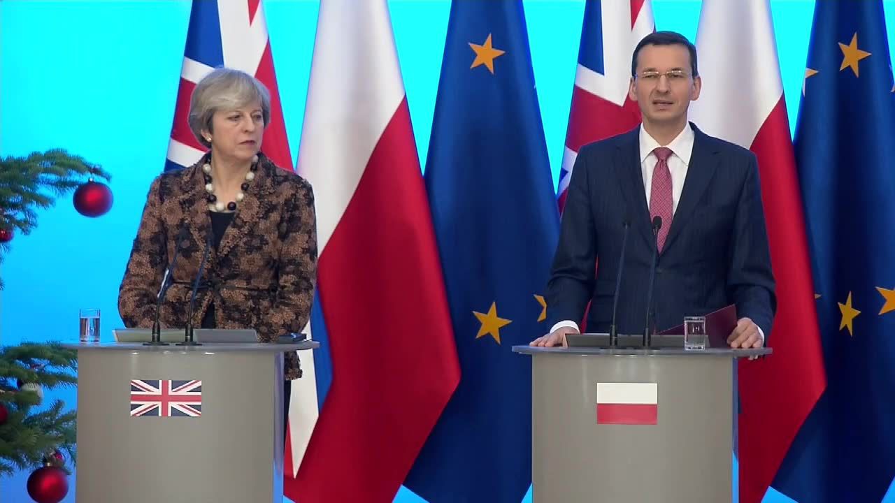 “Wielka Brytania na pewno nie opuszcza Europy”. M. Morawiecki rozmawiał z premier Wielkiej Brytanii o współpraca obronnej i statusie Polaków na Wyspach po Brexicie