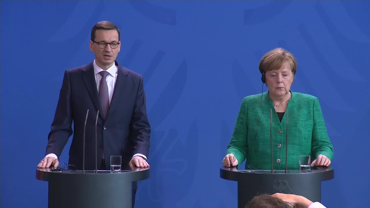 M. Morawiecki w Berlinie: Nordstream 2 to nie jest dywersyfikacja. To gaz z tego samego źródła płynący inną drogą