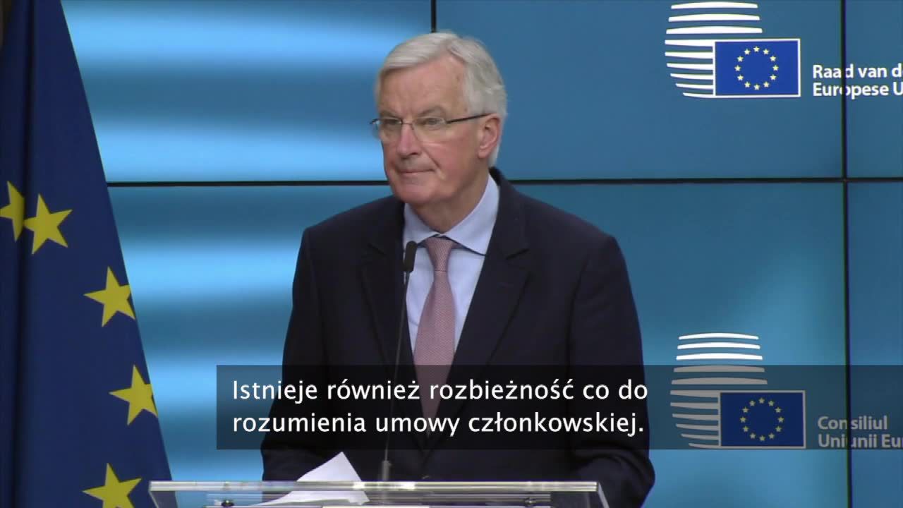 Główny unijny negocjator brexitu: Data zakończenia okresu przejściowego nie może być kwestią otwartą