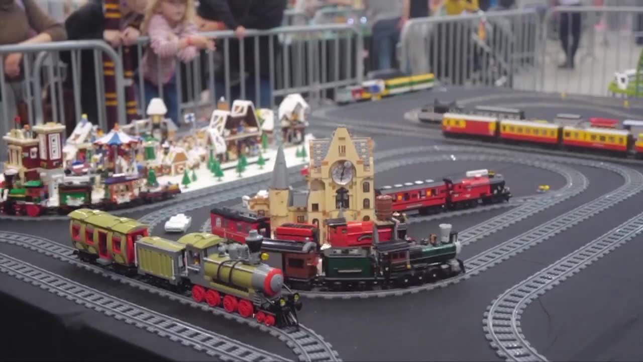 Motoryzacja zaklęta w klockach. Elektryczne pociągi, spychacze i zdalnie sterowane samochody największym hitem LEGO Building Event w Helsinkach