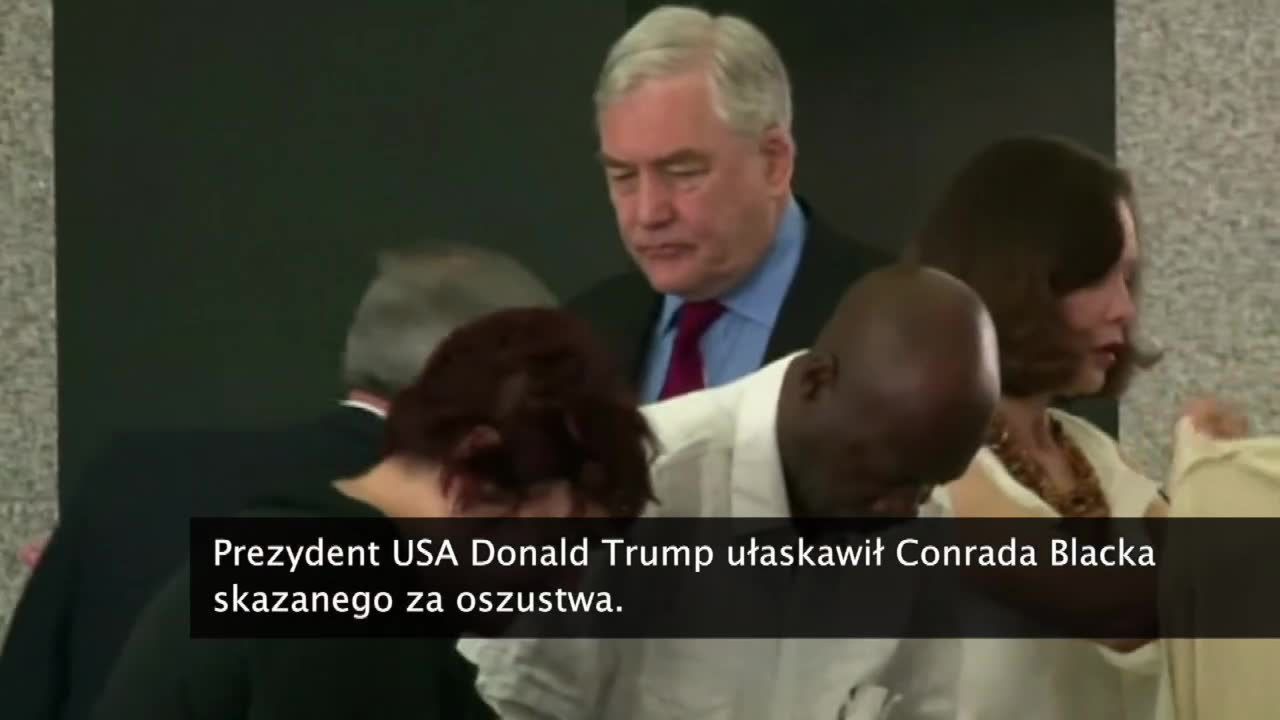 Donald Trump ułaskawił swojego biografa i byłego magnata prasowego