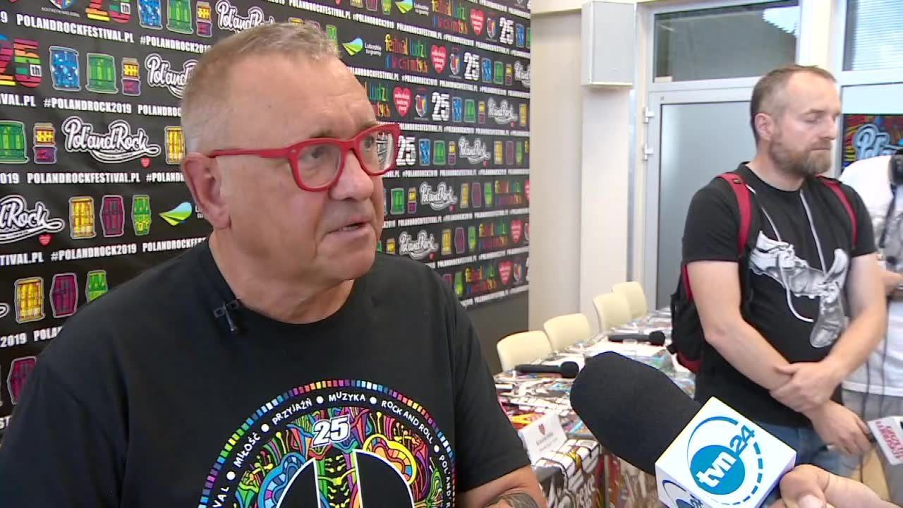 Pol’and’Rock Festival. Jerzy Owsiak apeluje o pozostawienie porządku