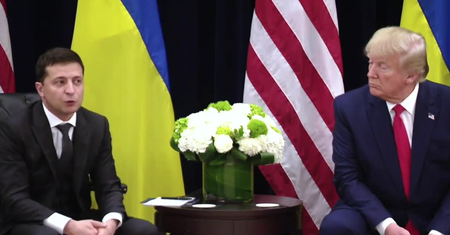 “Nie było żadnych nacisków”. W. Zełenski na spotkaniu z D. Trumpem