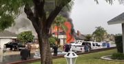 Samolot spadł na miasto niczym bomba. Tragedia w hrabstwie Orange County