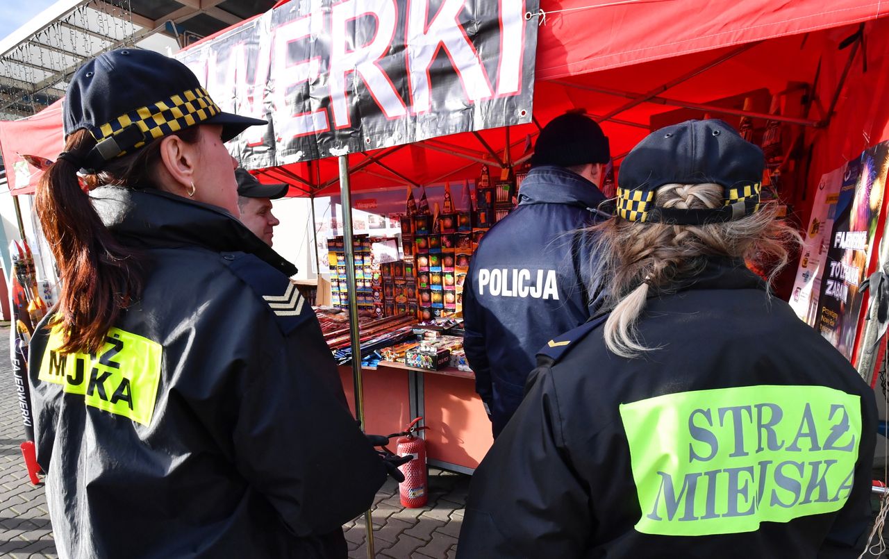 Kołobrzeg. 9-latek trafiony fajerwerkiem. Policja: Szukamy świadków zdarzenia