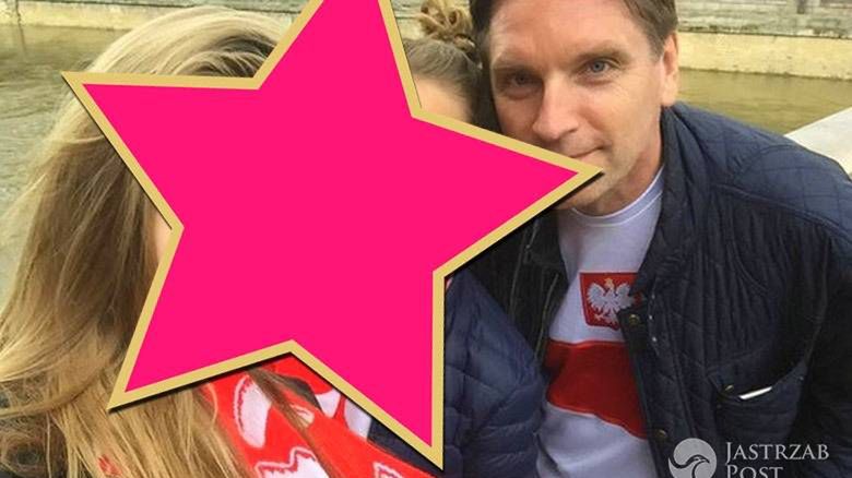 Tomasz Lis, Pola Lis i Iga Lis na mecz Polska-Niemcy na EURO 2016