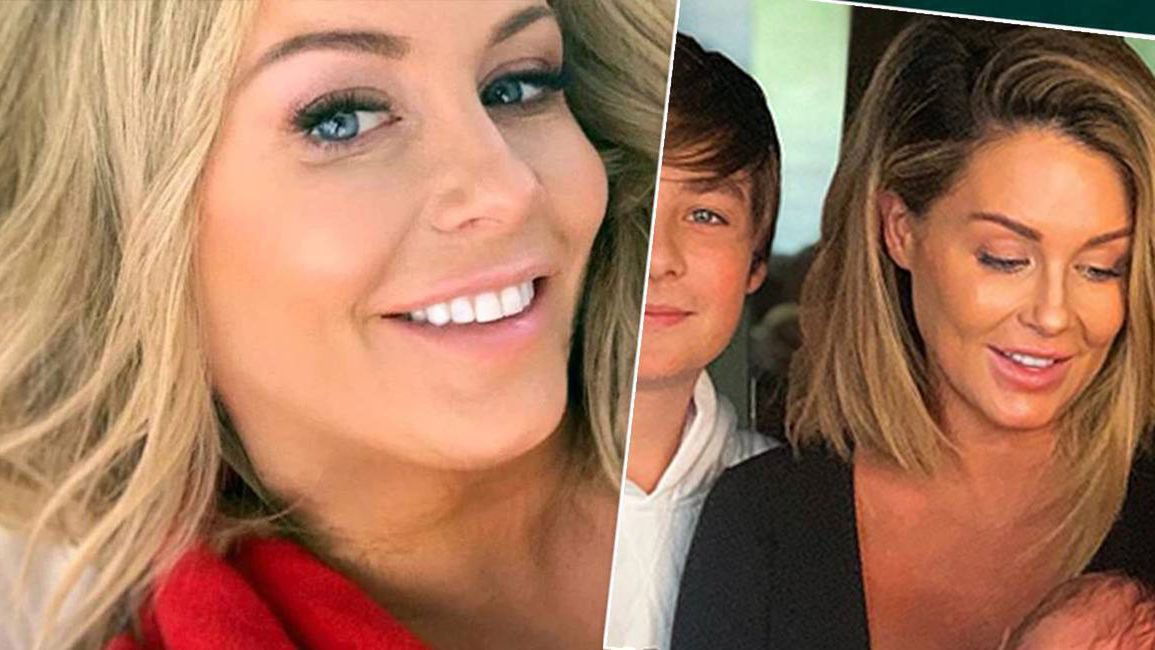 Małgorzata Rozenek z synami