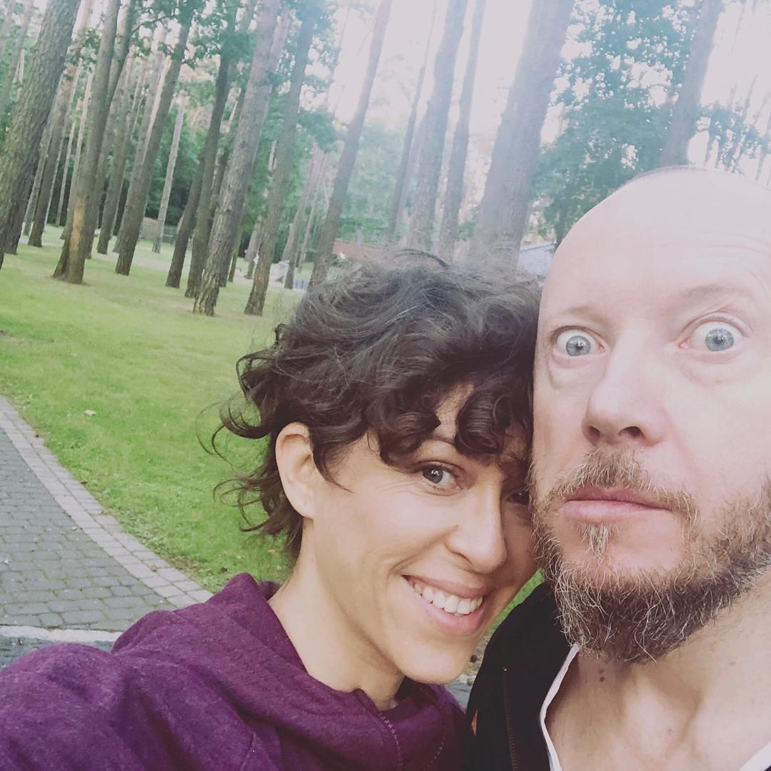 Natalia Kukulska z mężem