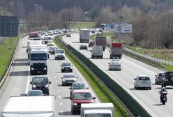 Wypadek na A4. 89-latek wjechał na autostradę pod prąd