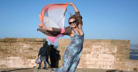 Agnieszka Kaczorowska relaksuje się na wakacjach w Maroko
