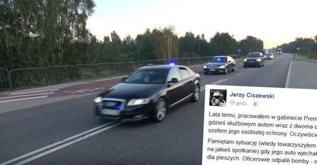Premier "strzelił" szefa ochrony w głowę za jazdę na sygnałach. Były współpracownik zdradza kulisy