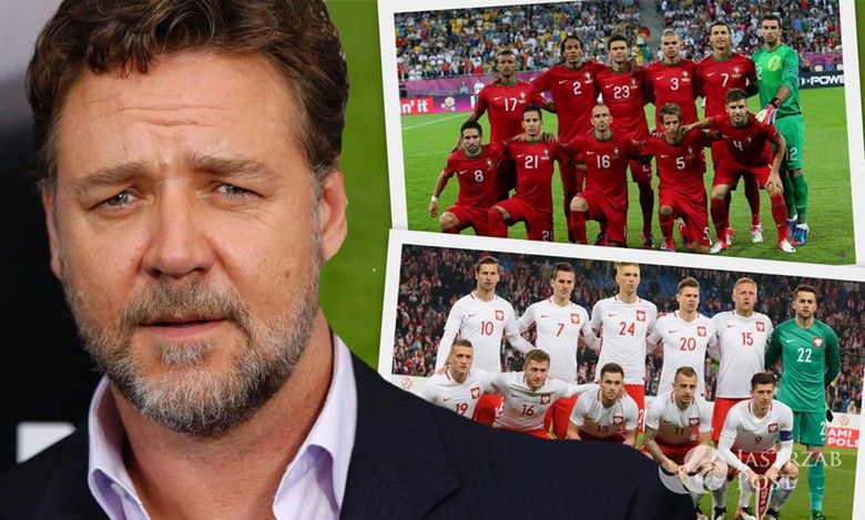 Russell Crowe o meczu Polska Portugalia