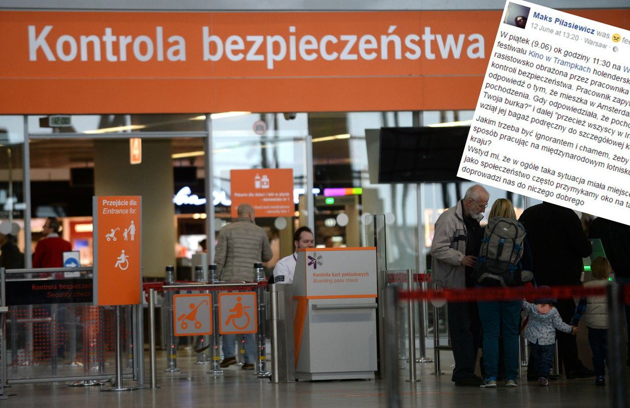 Rasistowski incydent na Lotnisku Chopina. Ofiarą holenderska reżyserka