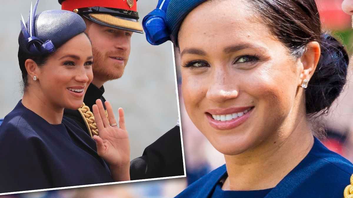 Meghan Markle pierwszy raz publicznie po urodzeniu syna! Choć w karocy jechała z księżną Kate i Camillą, wszyscy patrzyli tylko na nią!