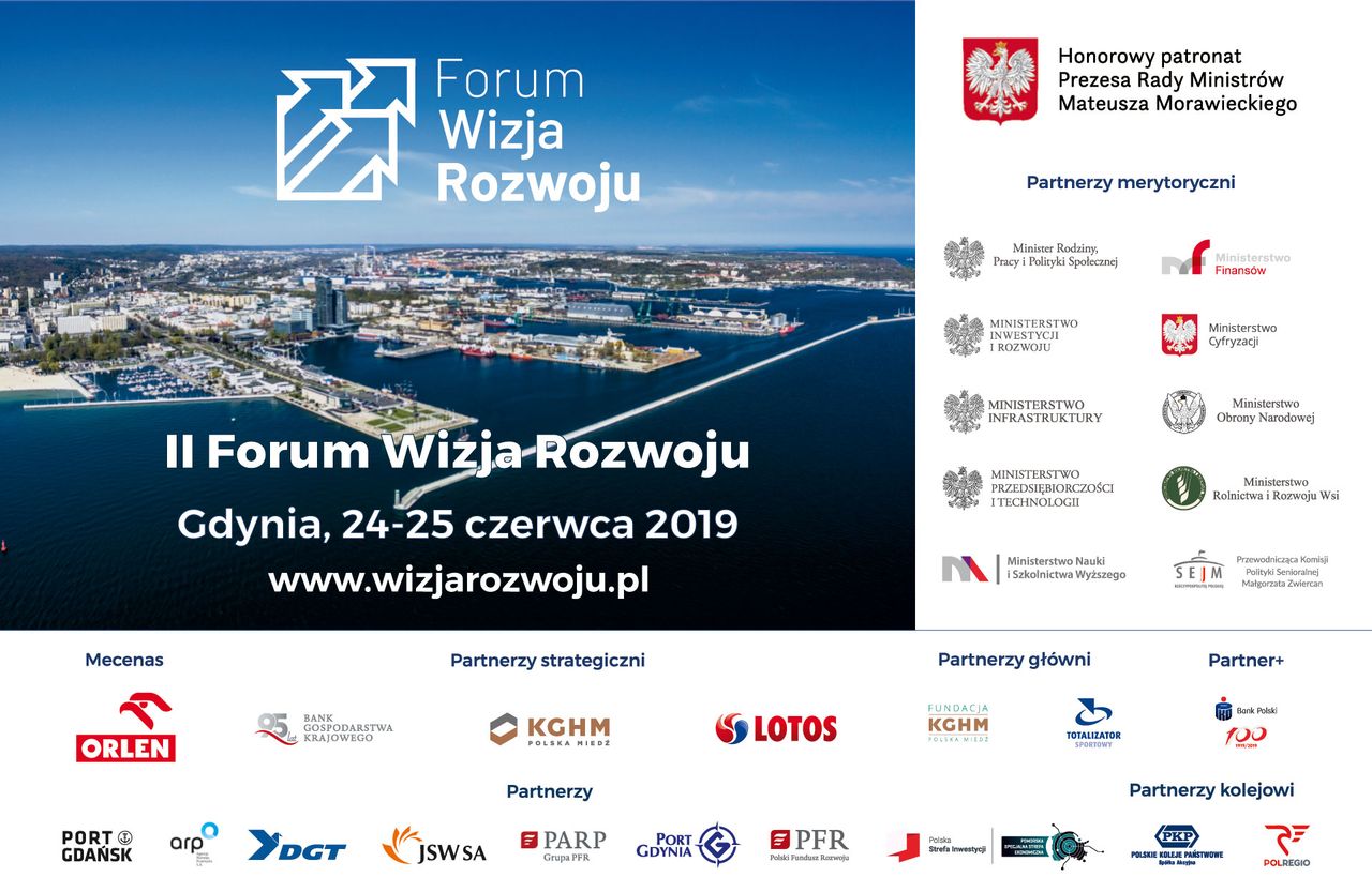 II Forum Wizja Rozwoju: Sto debat w kilkunastu blokach tematycznych