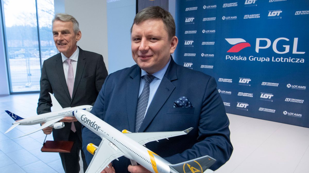 Rafał Milczarski, prezes LOT, nie chce komentować kwot, które padają w kontekście transakcji