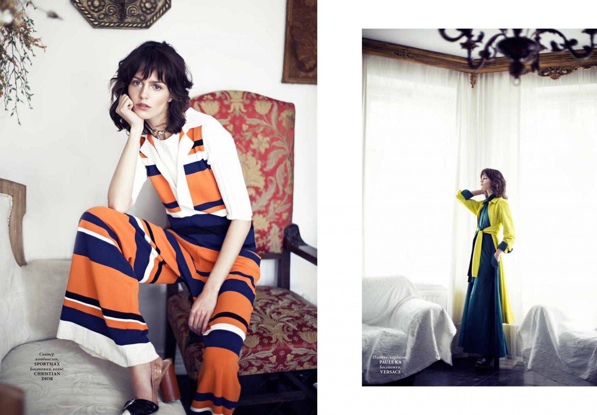 Marta Dyks w sesji dla "LOofficiel Ukraina" (fot. Dawid Klepadło / L'Officiel Ukraina)