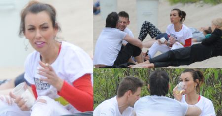 Michał Wójcik z Ani Mru Mru z kochanką na plaży! (ZDJĘCIA)