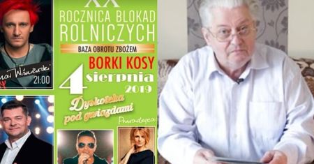Koncert z okazji jubileuszu blokad rolniczych jednak się nie odbędzie? Sponsorzy dowiedzieli się o nim z mediów