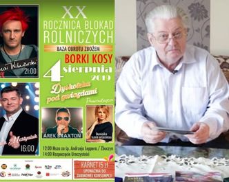 Koncert z okazji jubileuszu blokad rolniczych jednak się nie odbędzie? Sponsorzy dowiedzieli się o nim z mediów