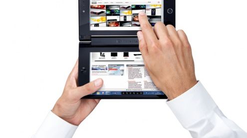 Libretto W100 - dwuekranowy laptop z Windowsem 7 1