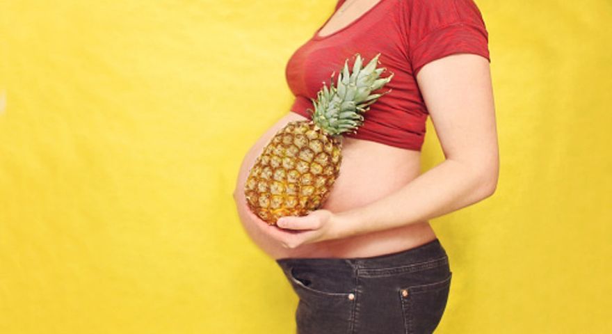 Ananas w ciąży