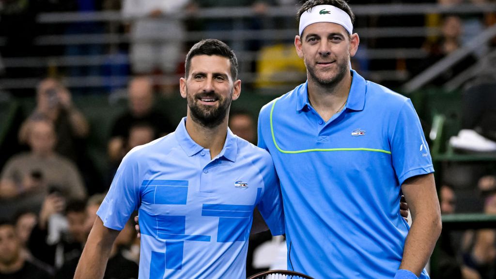 Getty Images / Marcelo Endelli / Na zdjęciu: Novak Djoković i Juan Martin del Potro