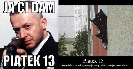 "Czarne koty już wiedzą, co robić". Dziś piątek trzynastego! [MEMY]