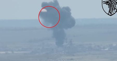 Celny strzał Ukraińców. Prosto w bombowiec Rosjan