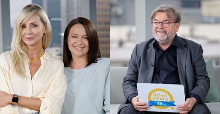 Agnieszka Woźniak-Starak i Ewa Drzyzga debiutują jako prowadzące "Dzień Dobry TVN": "Ciekawe, czy będzie między nami ISKRZYŁO"